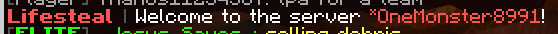 A system message indicating that a new user has joined the server